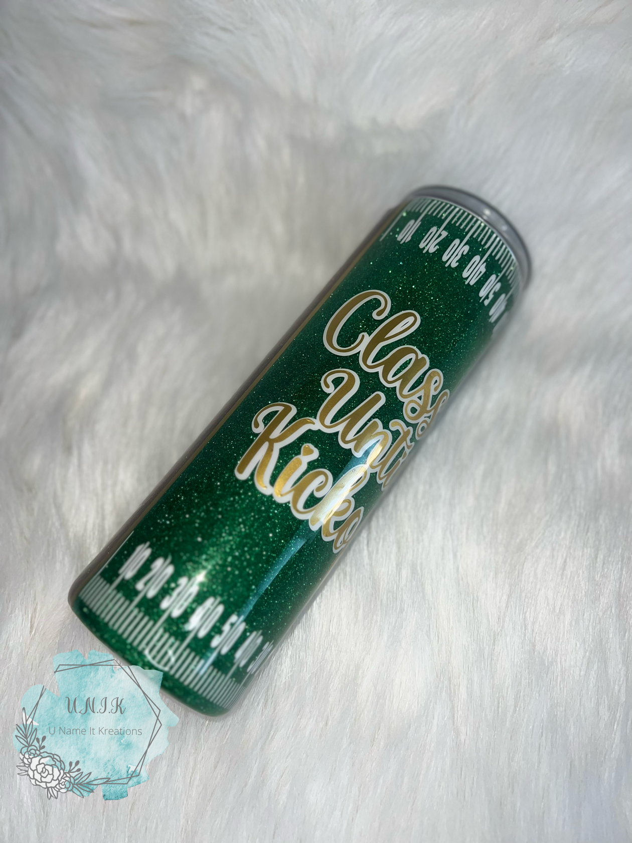 Classy Until Kickoff Tumbler